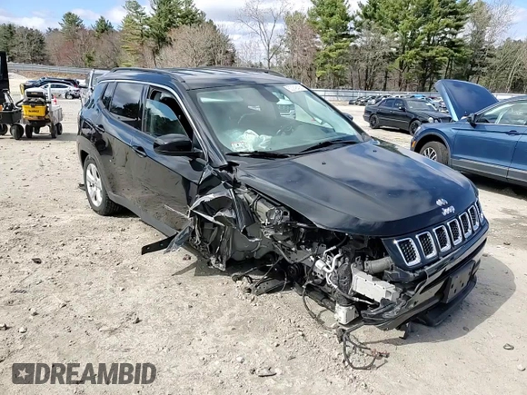 2019 Jeep Compass Latitude z VIN 3C4NJDBB5KT593286, wystawiony jako Copart lot #53249405 z przebiegiem 79 573 mil mil oraz Szkoda całkowita • Salvage title. Historia ofert i sprzedaży dostępna na DreamBid. Obrazek 12.