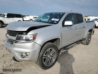 2020 Chevrolet Colorado 2WD Work Truck with VIN 1GCGSBEN3L1211037, listed as a Copart auction lot 45520735 with 61,302 mi miles and Salvage Title. Bid and sale history available at carsss.com. Image 1.