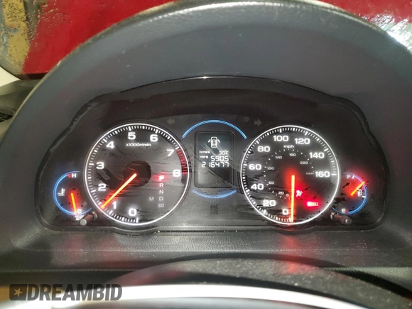 2004 Acura TSX w/Navigation with VIN JH4CL96994C003450, listed as a Copart auction lot 42313185 with 216,477 mi miles and Salvage Title. Bid and sale history available at carsss.com. Image 9.