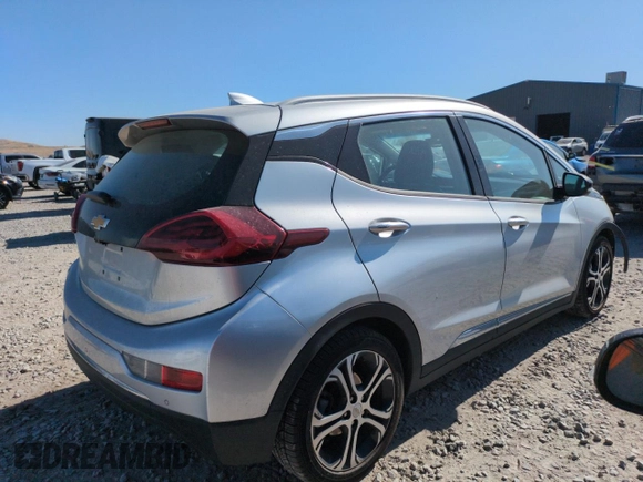 2017 Chevrolet Bolt EV Premier with VIN 1G1FX6S09H4181957, listed as a Copart auction lot 60480985 with 71,839 mi miles and Salvage title. Bid and sale history available at DreamBid. Image 3.
