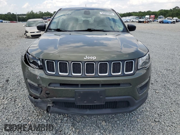 2017 Jeep Compass Sport with VIN 3C4NJDAB1HT656524, listed as a Copart auction lot 54325385 with 97,253 mi miles and Salvage title. Bid and sale history available at DreamBid. Image 5.