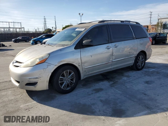 2008 Toyota Sienna CE with VIN 5TDZK23C08S126046, listed as a Copart auction lot 45389845 with 154,565 mi miles and Salvage Title. Bid and sale history available at carsss.com. Image 1.