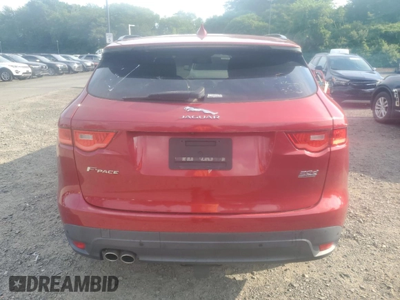 2018 Jaguar F-Pace 20d Premium with VIN SADCJ2FN1JA240134, listed as a Copart auction lot 61081054 with 68,674 mi miles and Clean Title. Bid and sale history available at DreamBid. Image 6.