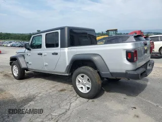 2023 Jeep Gladiator Sport S с VIN 1C6HJTAG8PL534103, выставлен на аукционе Copart как лот 63114795 с пробегом 42 054 миль миль и Списание • Salvage title. История ставок и продаж доступна на DreamBid. Изображение 2.