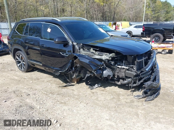 2024 Volkswagen Atlas SEL Premium R-Line z VIN 1V2FR2CAXRC524508, wystawiony jako IAAI lot #41922839 z przebiegiem 53 393 mil mil oraz . Historia ofert i sprzedaży dostępna na DreamBid. Obrazek 1.