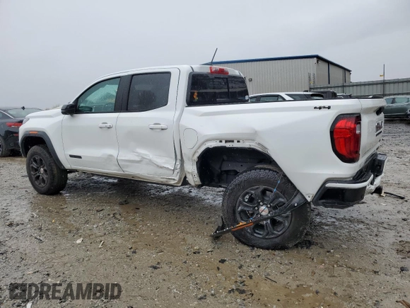 2023 GMC Canyon 4WD Elevation with VIN 1GTP6BEK4P1164942, listed as a Copart auction lot 47814055 with 63,375 mi miles and Salvage Title. Bid and sale history available at DreamBid. Image 2.