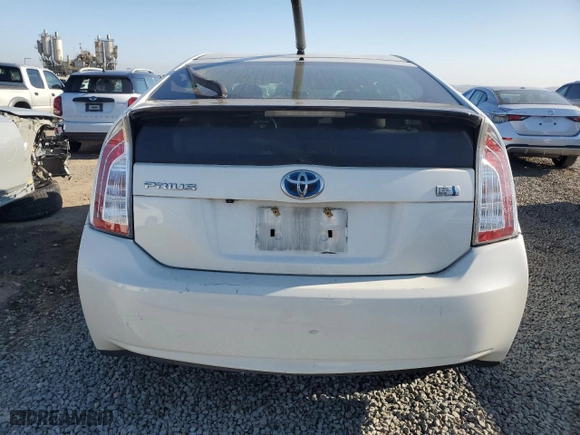 2015 Toyota Prius Four with VIN JTDKN3DU8F0482573, listed as a Copart auction lot 50250925 with 0 mi miles and Salvage Title. Bid and sale history available at carsss.com. Image 6.