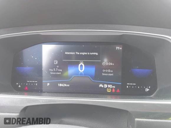 2023 Volkswagen Tiguan SE R-Line Black с VIN 3VVCB7AX5PM039767, выставлен на аукционе IAAI как лот 42014072 с пробегом 18 424 миль миль и . История ставок и продаж доступна на DreamBid. Изображение 7.