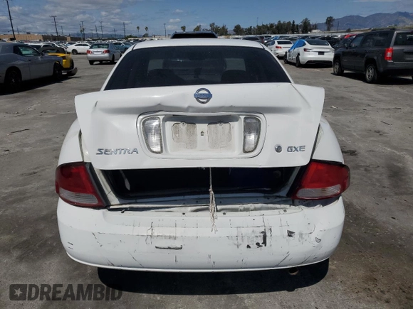 2003 Nissan Sentra XE with VIN 3N1CB51D53L797331, listed as a Copart auction lot 51017035 with 127,530 mi miles and Salvage Title. Bid and sale history available at DreamBid. Image 6.