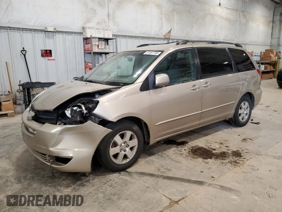 2004 Toyota Sienna XLE z VIN 5TDZA22C74S188042, wystawiony jako Copart lot #57497735 z przebiegiem 297 284 mil mil oraz Nie do naprawy • Non repairable. Historia ofert i sprzedaży dostępna na DreamBid. Obrazek 1.