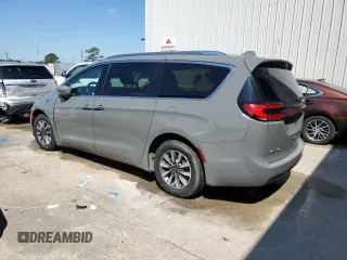 2021 Chrysler Pacifica Hybrid Touring L with VIN 2C4RC1L72MR599413, listed as a Copart auction lot 56419875 with 108,986 mi miles and Salvage title. Bid and sale history available at DreamBid. Image 2.