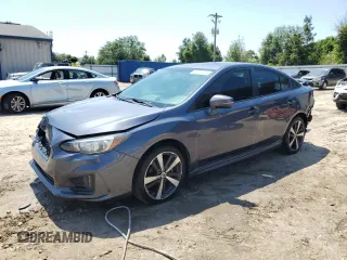 2017 Subaru Impreza Special Sports with VIN 4S3GKAM63H3619960, listed as a Copart auction lot 64023755 with 98,001 mi miles and Salvage title. Bid and sale history available at DreamBid. Image 1.