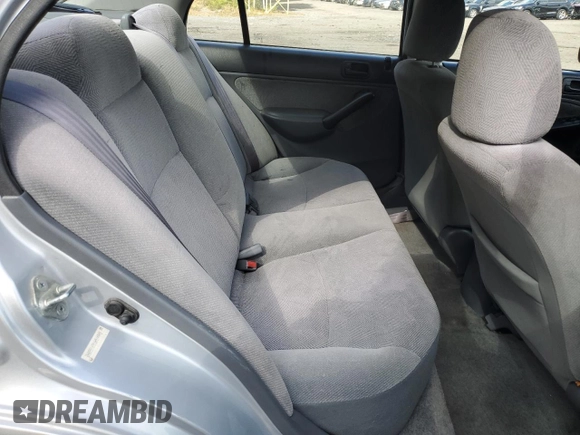 2001 Honda Civic LX with VIN 2HGES16551H514840, listed as a Copart auction lot 73725664 with 97,231 mi miles and Salvage Title. Bid and sale history available at carsss.com. Image 10.