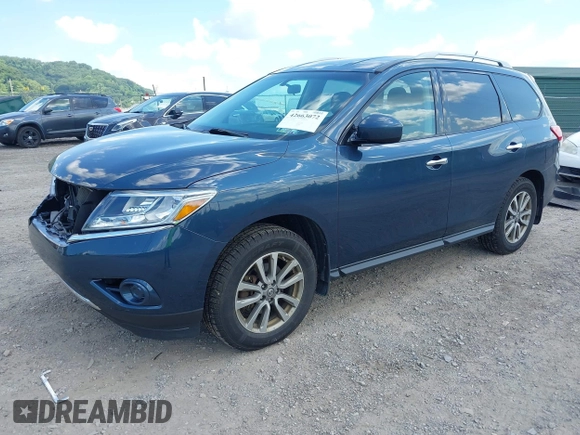 2014 Nissan Pathfinder S with VIN 5N1AR2MM4EC683874, listed as a IAAI auction lot 42663072 with 166,028 mi miles and . Bid and sale history available at DreamBid. Image 2.