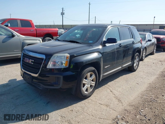 2016 GMC Terrain SLE with VIN 2GKALMEK9G6311669, listed as a IAAI auction lot 42020446 with 94,905 mi miles. Bid and sale history available at carsss.com. Image 17.