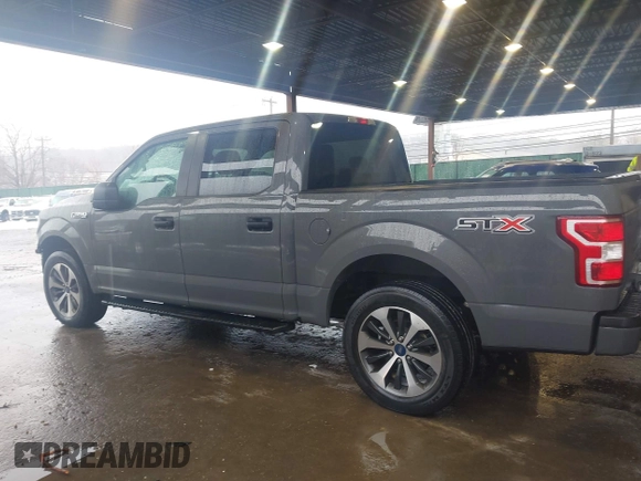 2020 Ford F-150 XL with VIN 1FTEW1CP6LFC45762, listed as a IAAI auction lot 41565060 with 55,287 mi miles. Bid and sale history available at carsss.com. Image 15.