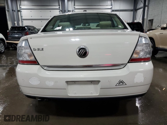 2009 Mercury Sable with VIN 1MEHM40W89G632069, listed as a Copart auction lot 80688264 with 171,996 mi miles and Salvage title. Bid and sale history available at DreamBid. Image 6.