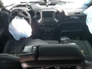 2024 Chevrolet Silverado 1500 Custom with VIN 3GCPDBEK9RG265615, listed as a Copart auction lot 45648535 with Not Provided miles and Salvage Title. Bid and sale history available at DreamBid. Image 8.