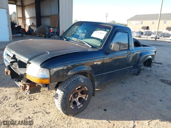 1998 Ford Ranger XL with VIN 1FTYR10C5WPA03176, listed as a IAAI auction lot 41764861 with 317,318 mi miles. Bid and sale history available at carsss.com. Image 17.