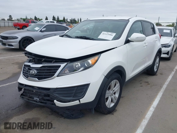 2013 Kia Sportage LX with VIN KNDPBCA21D7356092, listed as a IAAI auction lot 42111086 with 102,521 mi miles and . Bid and sale history available at carsss.com. Image 20.