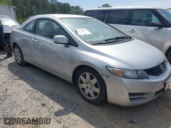 2011 Honda Civic Cpe LX with VIN 2HGFG1B6XBH519179, listed as a IAAI auction lot 42070647 with 176,023 mi miles. Bid and sale history available at carsss.com. Image 1.