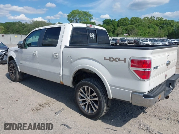 2013 Ford F-150 XL with VIN 1FTFW1ET4DFA47780, listed as a IAAI auction lot 42208745 with 252,283 mi miles and . Bid and sale history available at carsss.com. Image 3.