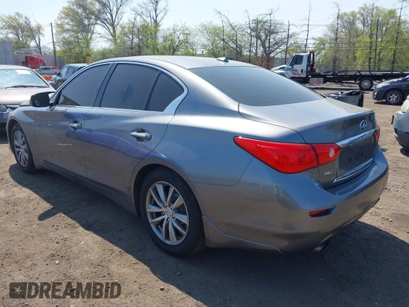 2017 Infiniti Q50 Signature Edition z VIN JN1EV7AR3HM837698, wystawiony jako IAAI lot #42115166 z przebiegiem 95 973 mil mil oraz . Historia ofert i sprzedaży dostępna na DreamBid. Obrazek 3.