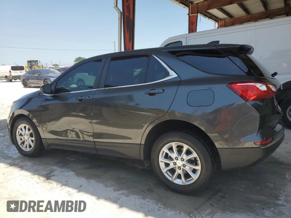 2021 Chevrolet Equinox LT with VIN 3GNAXKEV5ML392053, listed as a Copart auction lot 57170525 with 61,907 mi miles and Salvage title. Bid and sale history available at DreamBid. Image 2.