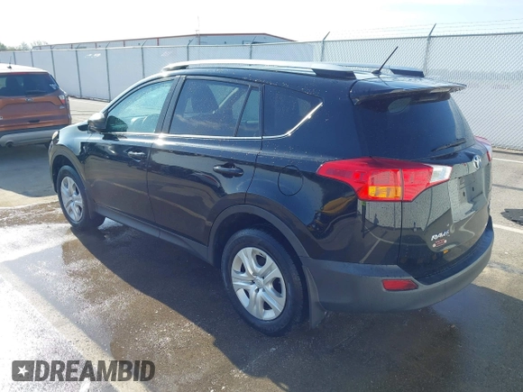 2015 Toyota RAV4 LE with VIN 2T3BFREV9FW371596, listed as a IAAI auction lot 42074614 with 113,264 mi miles and . Bid and sale history available at DreamBid. Image 3.