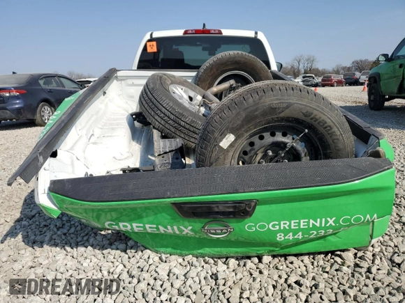 2024 Nissan Frontier S with VIN 1N6ED1CL4RN630008, listed as a Copart auction lot 48844735 with Not Provided miles and Salvage Title. Bid and sale history available at DreamBid. Image 6.