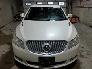 2012 Buick LaCrosse Premium 1 with VIN 1G4GE5E31CF173457, listed as a Copart auction lot 81703704 with 136,844 mi miles and Salvage title. Bid and sale history available at DreamBid. Image 5.