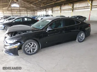 2020 Hyundai Sonata SEL with VIN 5NPEL4JA0LH028884, listed as a Copart auction lot 44042285 with 44,356 mi miles and Salvage Title. Bid and sale history available at carsss.com. Image 1.
