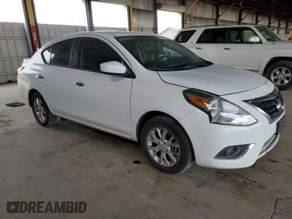 2018 Nissan Versa Sedan SV with VIN 3N1CN7AP2JL851436, listed as a Copart auction lot 45165175 with 99,746 mi miles and Salvage Title. Bid and sale history available at carsss.com. Image 4.