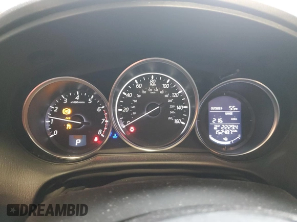 2016 Mazda CX-5 Sport z VIN JM3KE4BY0G0628372, wystawiony jako Copart lot #57534785 z przebiegiem 152 487 mil mil oraz Szkoda całkowita • Salvage title. Historia ofert i sprzedaży dostępna na DreamBid. Obrazek 9.