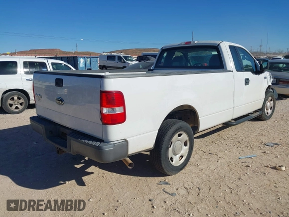 2005 Ford F-150 XL with VIN 1FTPF125X5NA45274, listed as a IAAI auction lot 41460295 with 54,579 mi miles. Bid and sale history available at carsss.com. Image 4.