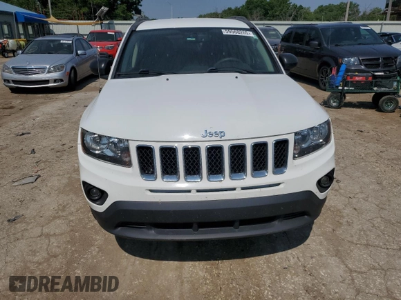 2016 Jeep Compass Sport с VIN 1C4NJCBA8GD633763, выставлен на аукционе Copart как лот 59568265 с пробегом 109 552 миль миль и Списание • Salvage title. История ставок и продаж доступна на DreamBid. Изображение 5.