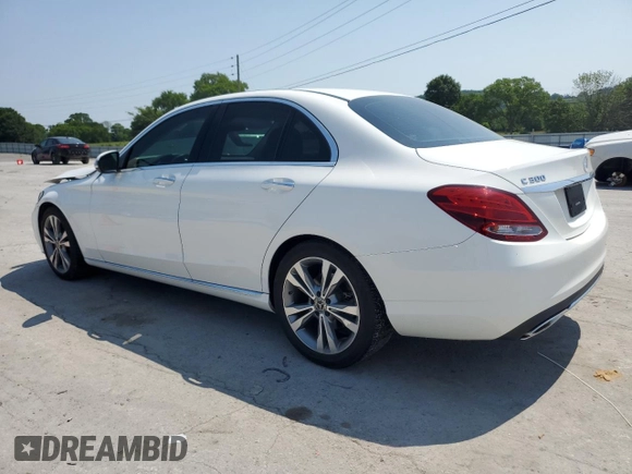 2018 Mercedes-Benz C 300 with VIN 55SWF4JB5JU265224, listed as a Copart auction lot 59211475 with 56,119 mi miles and Clean title. Bid and sale history available at DreamBid. Image 2.