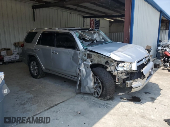 2011 Toyota 4Runner SR5 with VIN JTEZU5JR6B5032622, listed as a Copart auction lot 62197375 with Not provided miles and Salvage title. Bid and sale history available at DreamBid. Image 4.