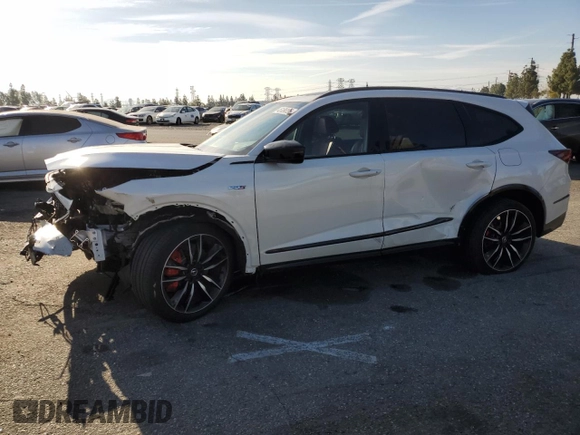 2024 Acura MDX Type S w/Advance Package with VIN 5J8YD8H81RL001171, listed as a Copart auction lot 46134195 with 23,669 mi miles and Salvage Title. Bid and sale history available at carsss.com. Image 1.