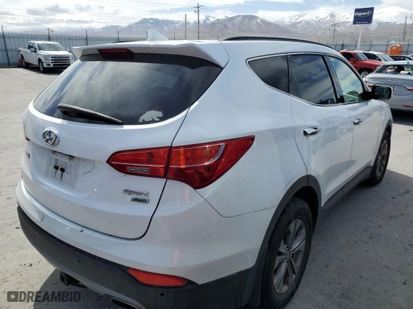 2015 Hyundai Santa Fe Sport with VIN 5XYZUDLB3FG267362, listed as a Copart auction lot 48750055 with 142,178 mi miles and Salvage Title. Bid and sale history available at carsss.com. Image 3.