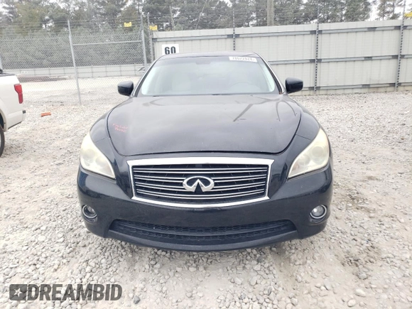 2012 Infiniti M37 with VIN JN1BY1AR7CM390910, listed as a Copart auction lot 78622824 with 153,570 mi miles and Salvage Title. Bid and sale history available at carsss.com. Image 5.