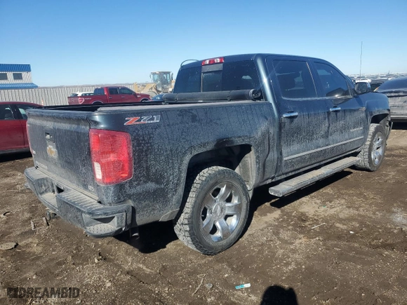 2017 Chevrolet Silverado 1500 LTZ with VIN 3GCUKSEC6HG505834, listed as a Copart auction lot 46788015 with 169,808 mi miles and Clean Title. Bid and sale history available at carsss.com. Image 3.