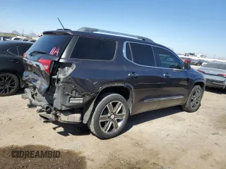 2017 GMC Acadia Denali with VIN 1GKKNPLS6HZ221033, listed as a Copart auction lot 46335095 with 168,972 mi miles and Salvage Title. Bid and sale history available at DreamBid. Image 3.