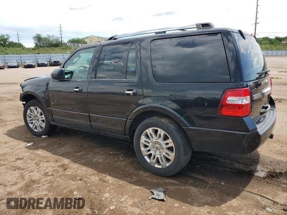 2011 Ford Expedition Limited with VIN 1FMJU2A53BEF42709, listed as a Copart auction lot 56791995 with 130,867 mi miles and Salvage title. Bid and sale history available at DreamBid. Image 2.