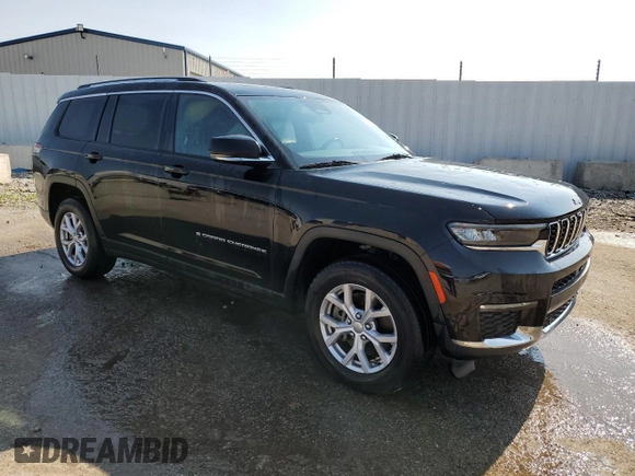 2022 Jeep Grand Cherokee Limited с VIN 1C4RJKBG1N8573234, выставлен на аукционе Copart как лот 58416815 с пробегом 68 423 миль миль и Списание • Salvage title. История ставок и продаж доступна на DreamBid. Изображение 4.