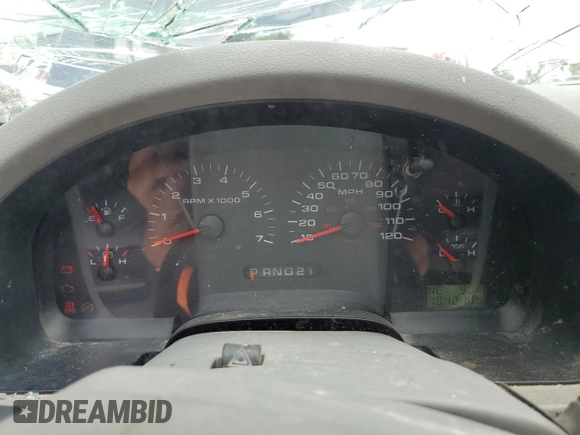 2005 Ford F-150 XLT with VIN 1FTPX145X5FA92244, listed as a Copart auction lot 61569865 with 184,219 mi miles and Salvage title. Bid and sale history available at DreamBid. Image 9.