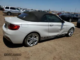 2016 BMW 2 Series 228i with VIN WBA1K9C54GV322418, listed as a Copart auction lot 51099483 with 105,804 mi miles. Bid and sale history available at carsss.com. Image 3.