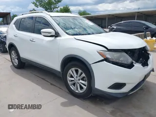 2016 Nissan Rogue SV z VIN KNMAT2MV6GP631589, wystawiony jako IAAI lot #42241001 z przebiegiem Nie podano mil oraz . Historia ofert i sprzedaży dostępna na DreamBid. Obrazek 1.