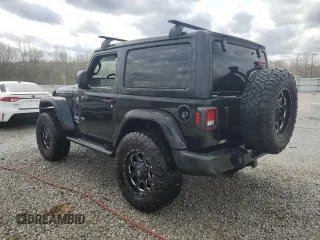 2021 Jeep Wrangler Sport with VIN 1C4GJXAN5MW677207, listed as a Copart auction lot 47241615 with Not Provided miles and Non Repairable. Bid and sale history available at DreamBid. Image 2.