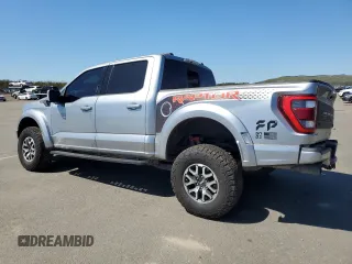 2023 Ford F-150 Raptor with VIN 1FTFW1RG7PFA65014, listed as a Copart auction lot 53156795 with 62,648 mi miles and Salvage Title. Bid and sale history available at DreamBid. Image 2.